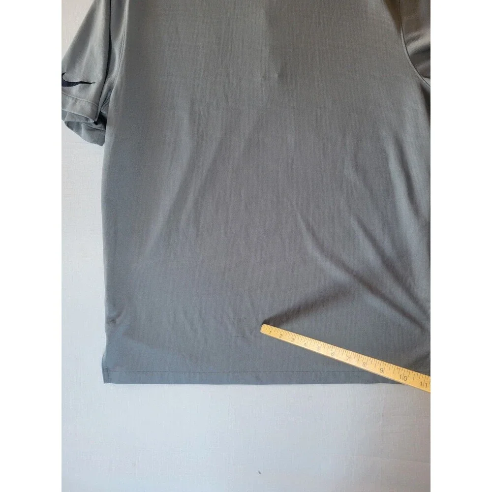 Nike Dri-FIT Dallas Cowboys Polo XL Shirt Gray Black Men’s - Picture 9 of 10